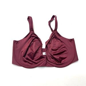 Victoria’s Secret Elegant Burgundy Women's Plunge Bra